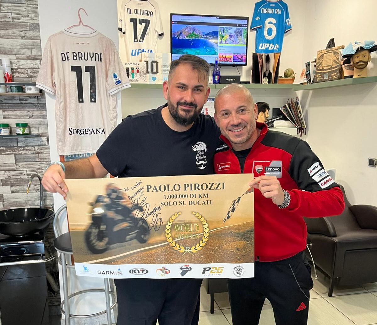 Pirozzi, campione di motociclismo a Licola Borgo da Stylist Chiantese