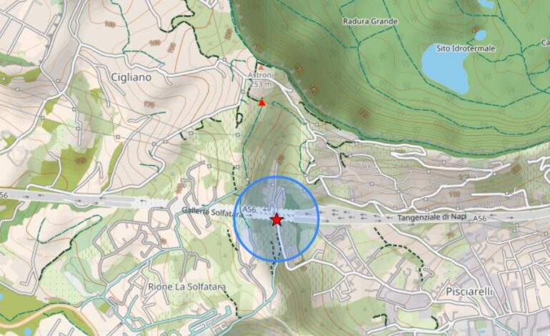 Forte sciame sismico a Pozzuoli: la scossa più forte di magnitudo 3.5