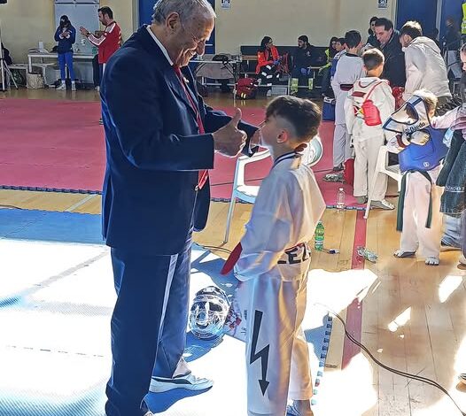Il comitato regionale di Taekwondo celebra il maestro Gennaro Volpe nel giorno del suo 80esimo compleanno