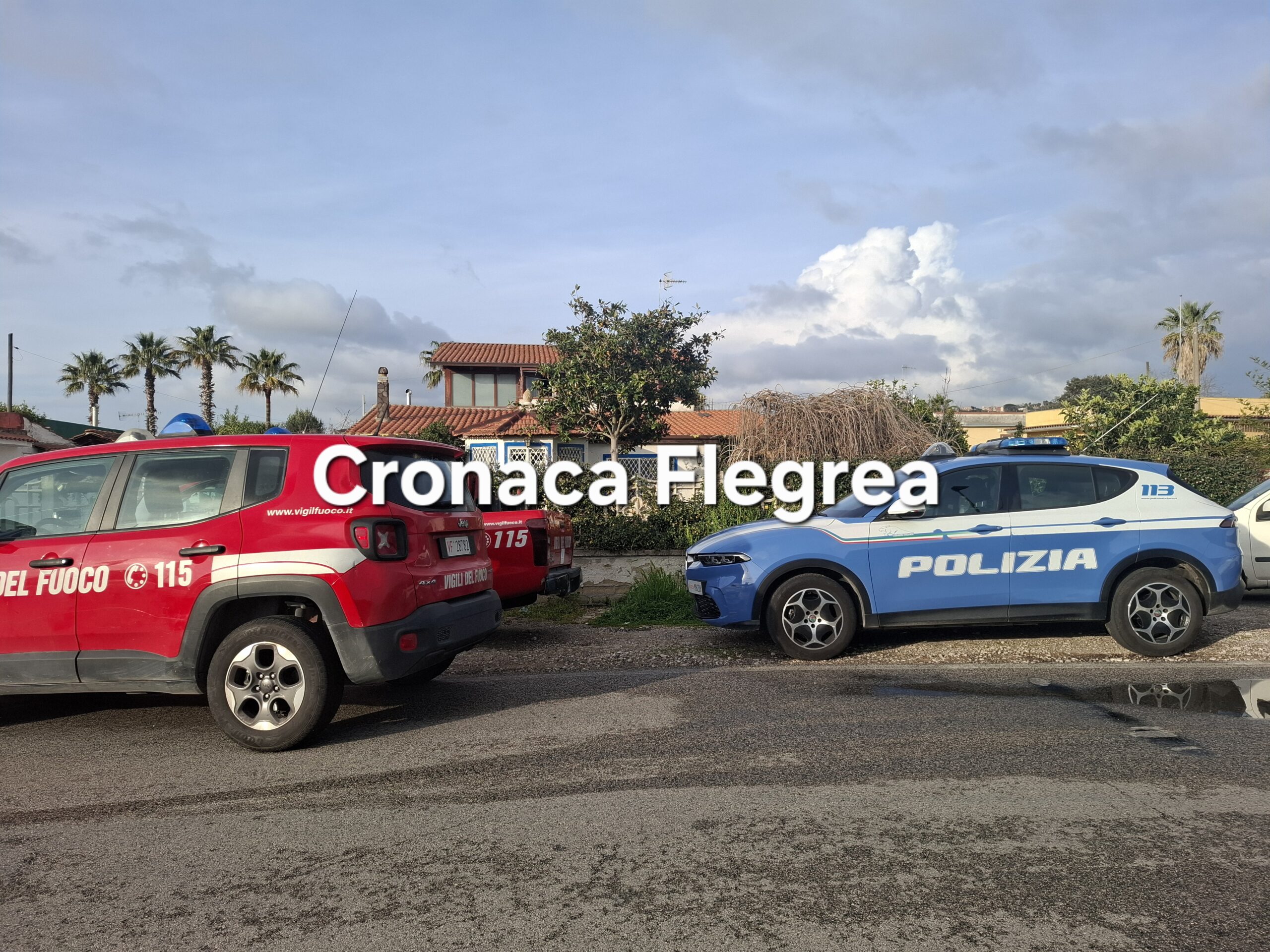 Dramma a Pozzuoli: donna morta carbonizzata in casa