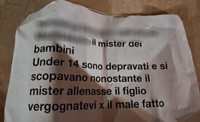 POZZUOLI/ Il mister denuncia l’autore del volantinaggio «Nessuna relazione con quella donna»