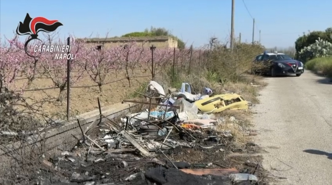 Terra dei Fuochi: tre persone arrestate dai carabinieri