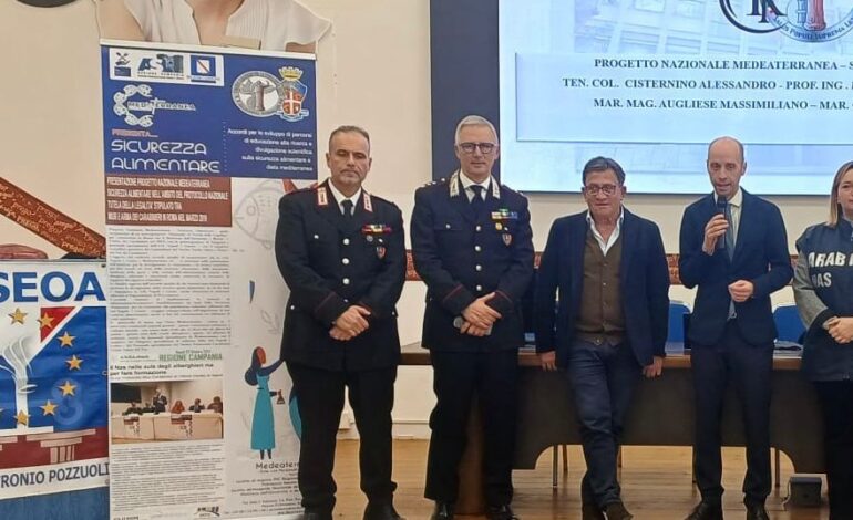 Al “Petronio” di Pozzuoli giornata dedicata alla legalità e alla sicurezza alimentare