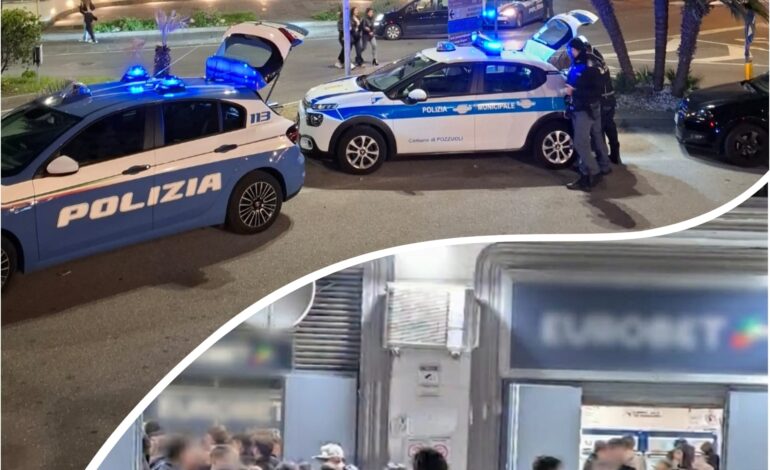 Minori scoperti a giocare “bollette” in una sala scommesse a Pozzuoli: maxi multa per il titolare