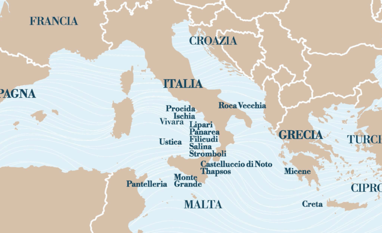 Dalle rotte dell’Età del Bronzo al turismo europeo: il Mediterraneo antico incontra quello contemporaneo