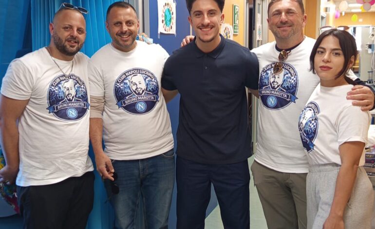 Il Club Napoli Bruno Marotta al fianco dei bambini ricoverati all’ospedale di Pozzuoli