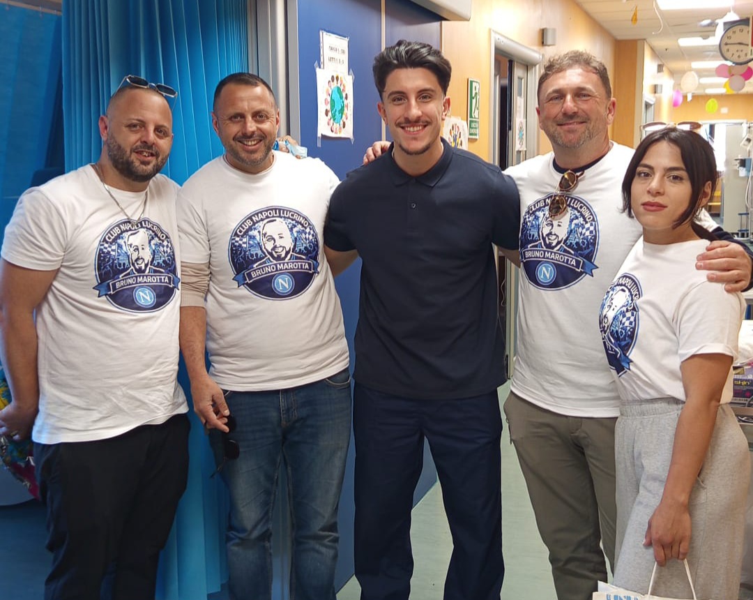 Il Club Napoli Bruno Marotta al fianco dei bambini ricoverati all’ospedale di Pozzuoli