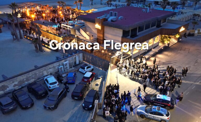 POZZUOLI/ Dj set senza autorizzazioni: sequestrato a Licola il lido “Nereidi” – LA FOTO