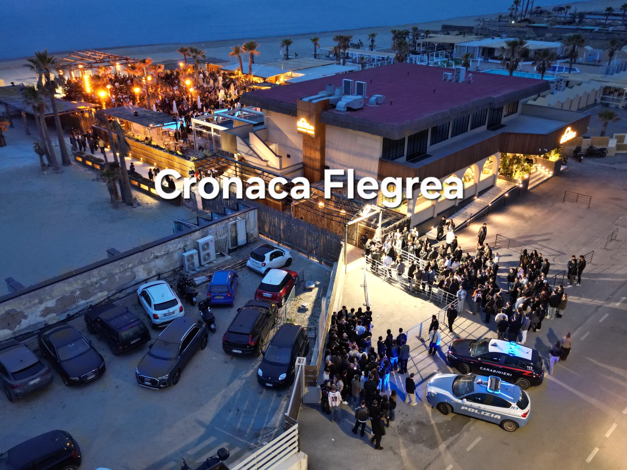 POZZUOLI/ Dj set senza autorizzazioni: sequestrato a Licola il lido “Nereidi” – LA FOTO