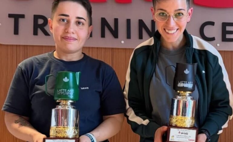 Due puteolane trionfano alle gare internazionali di “Latte Art”