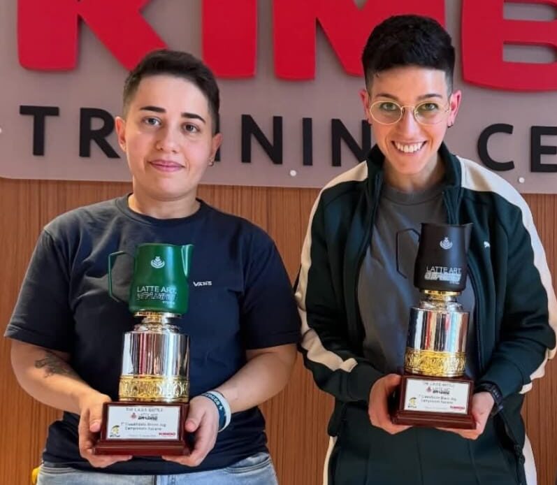 Due puteolane trionfano alle gare internazionali di “Latte Art”