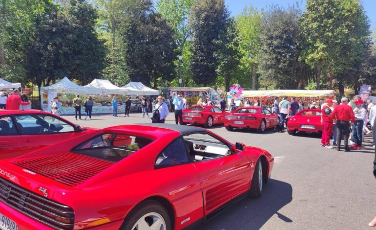 A Quarto il primo raduno Ferrari