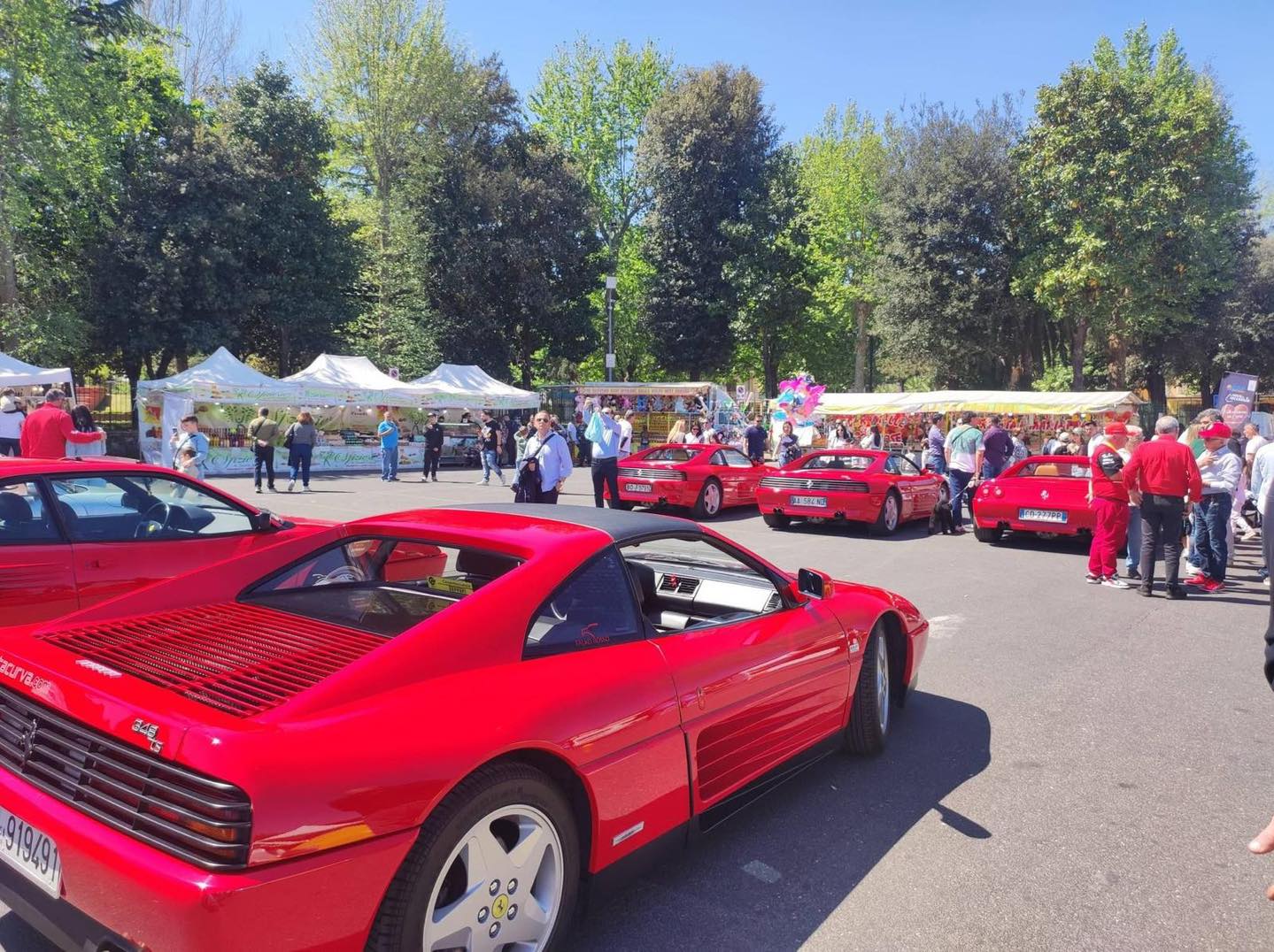 A Quarto il primo raduno Ferrari