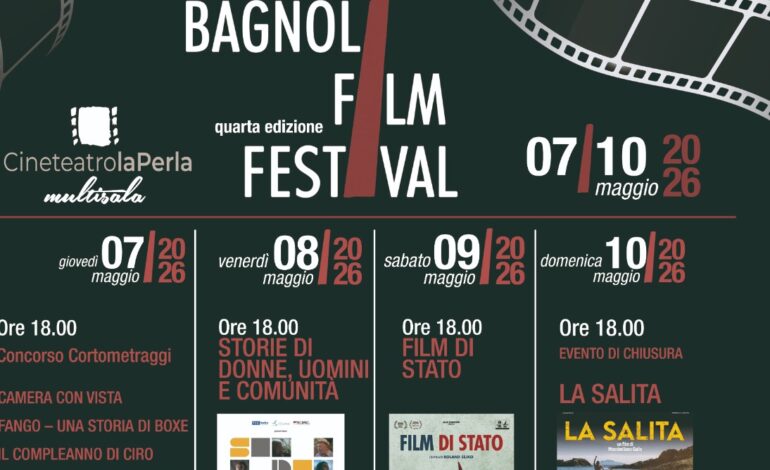 Bagnoli Film Festival 2026: quattro giorni di cinema tra impegno sociale e giovani talenti