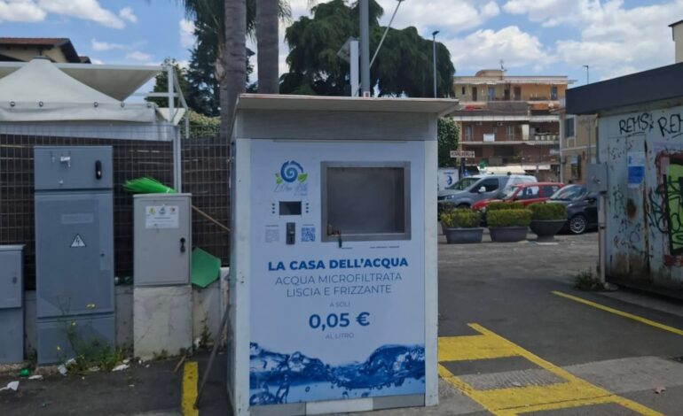 Arrivano a Quarto le “case dell’acqua”
