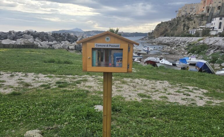 Pozzuoli legge e condivide: arrivano le nuove teche di bookcrossing