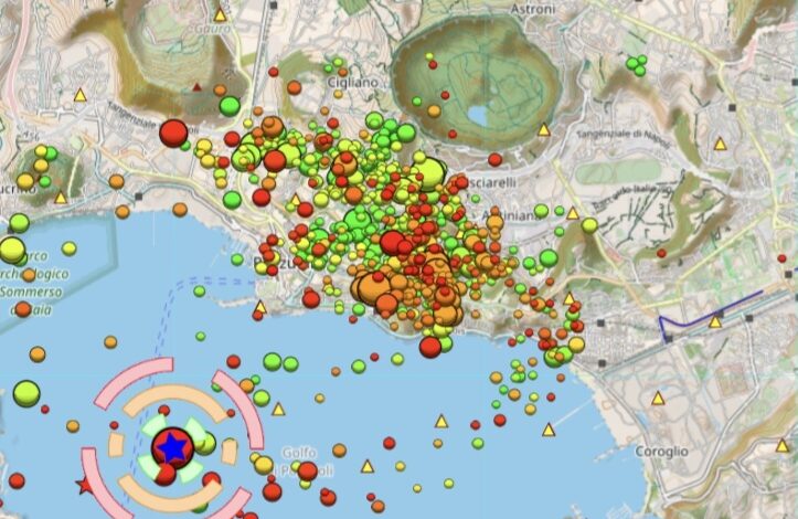 Scossa di magnitudo 4.4, paura nei Campi Flegrei