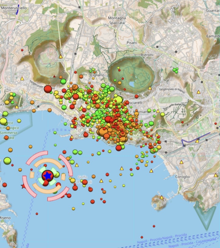 Scossa di magnitudo 4.4, paura nei Campi Flegrei