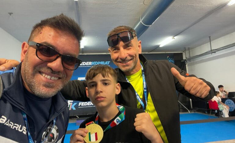 Il team Popeye di Pozzuoli conquista due medaglie d’oro e una di bronzo ai campionati italiani di Federkombat
