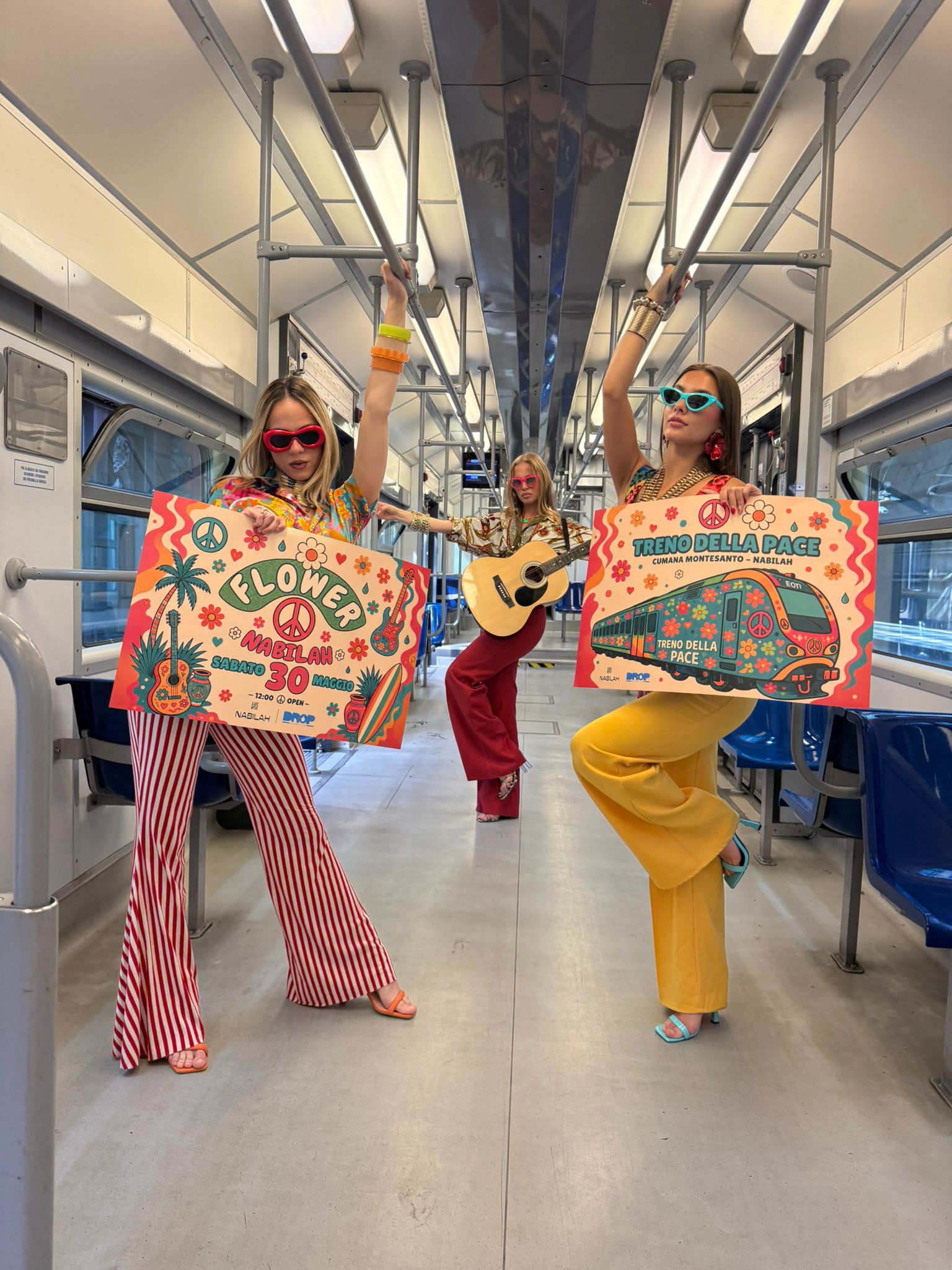 Da Napoli a Bacoli in treno: il Nabilah celebra pace e sostenibilità