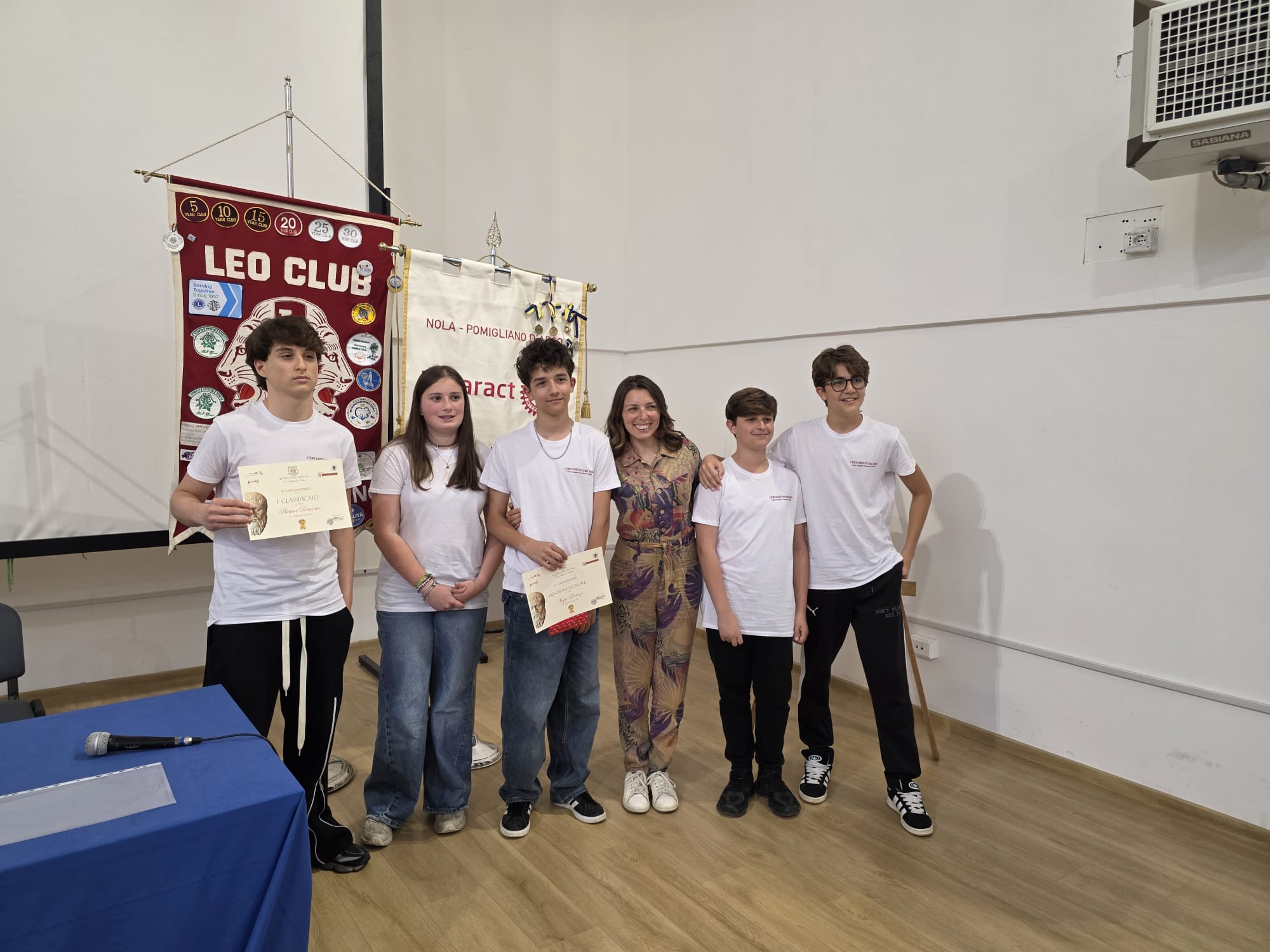 Studenti della Pergolesi di Pozzuoli premiati al Certamen Pueri di Nola