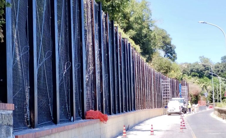 Terminati i lavori tra Bacoli e Pozzuoli, dopo la frana messa in sicurezza via Scalandrone