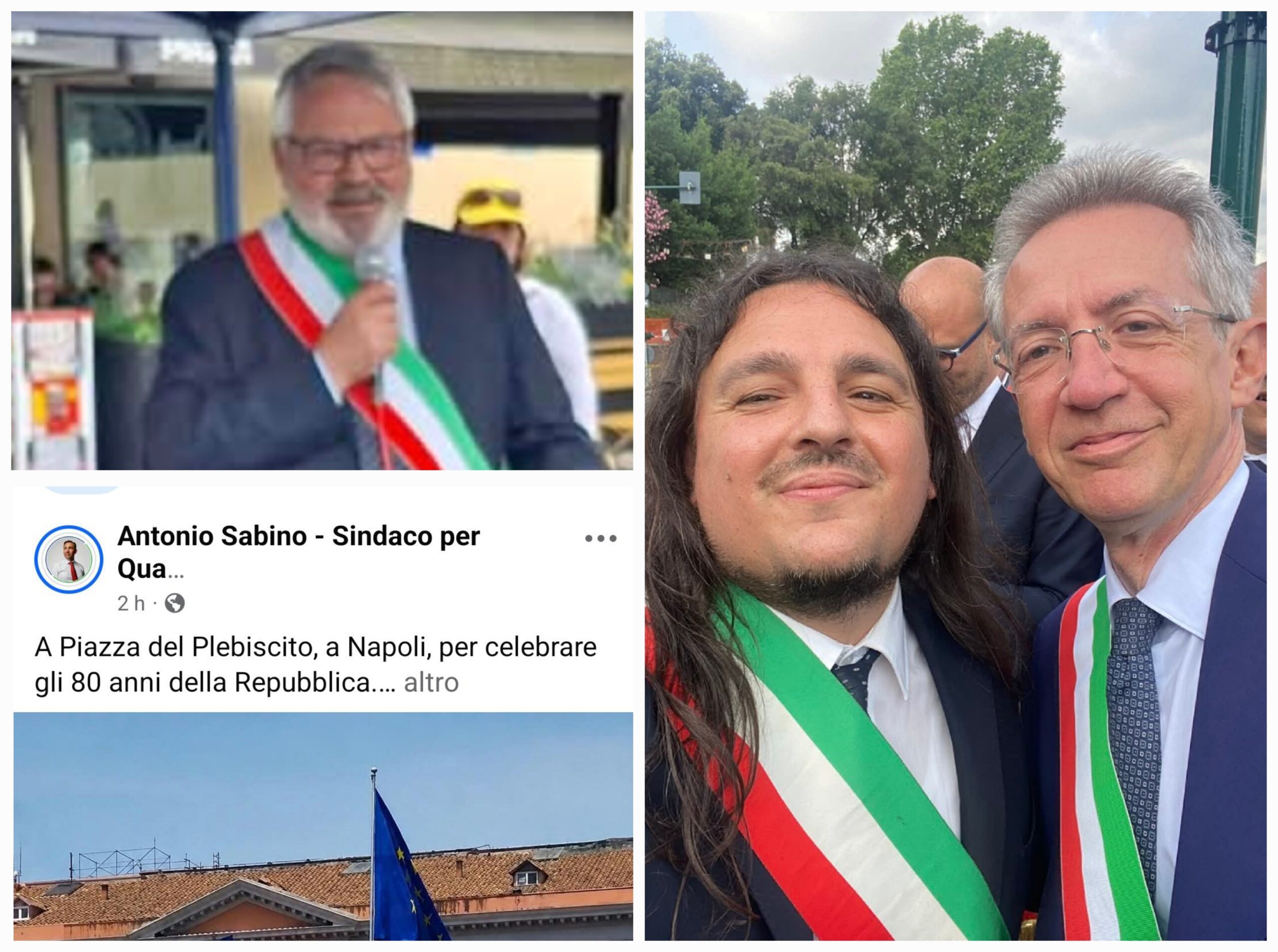 I sindaci di Bacoli, Quarto e MdP celebrano la Festa della Repubblica. E Pozzuoli?