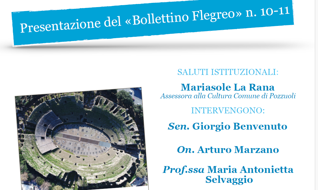 A Pozzuoli la presentazione del primo doppio numero del “Bollettino Flegreo”