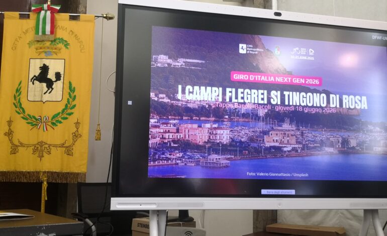 Giro d’Italia Next Gen, al via la Bacoli-Bacoli: la straordinaria bellezza dei Campi Flegrei si offre al mondo intero