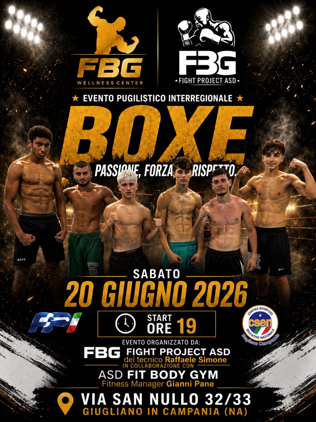 I migliori pugili a Licola per l’evento Interregionale di Boxe
