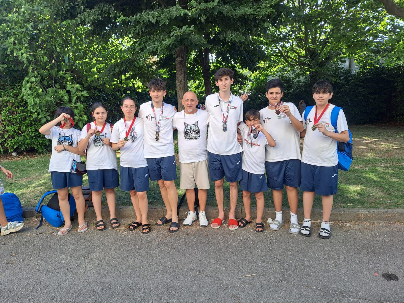 L’ASD Taekwondo Anthea-Team Gigante di Pozzuoli conquista quattro medaglie alla Coppa Chimera