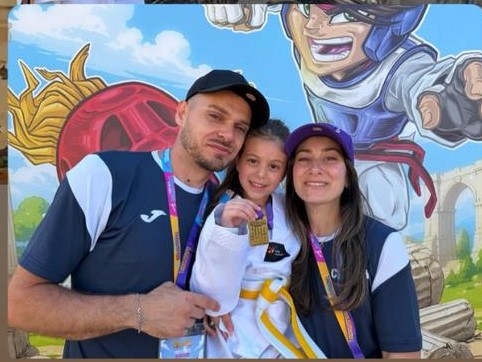 Taekwondo, la piccola puteolana Nicole Ruopoli trionfa al Foro Italico
