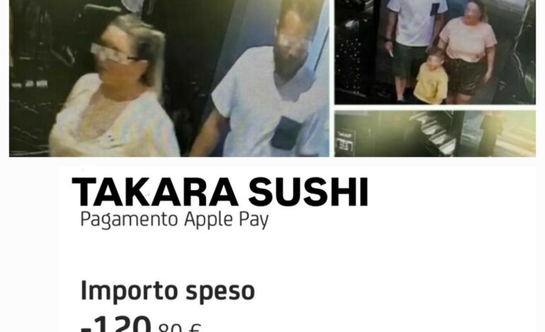 QUARTO/ La famiglia accusata da Takara Sushi «Abbiamo pagato, ecco la prova»
