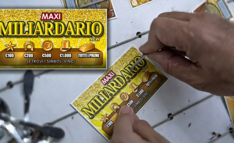 La Dea Bendata è sbarcata sull’isola: vinti 50mila euro con “Maxi Miliardario New”