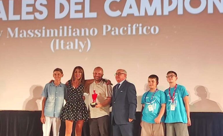 QUARTO/ Il giovane Christian Cervone vince al Festival di Giffoni