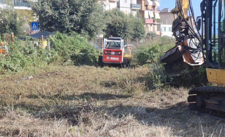 Avviate le operazioni di pulizia dell’Hub di via Artiaco