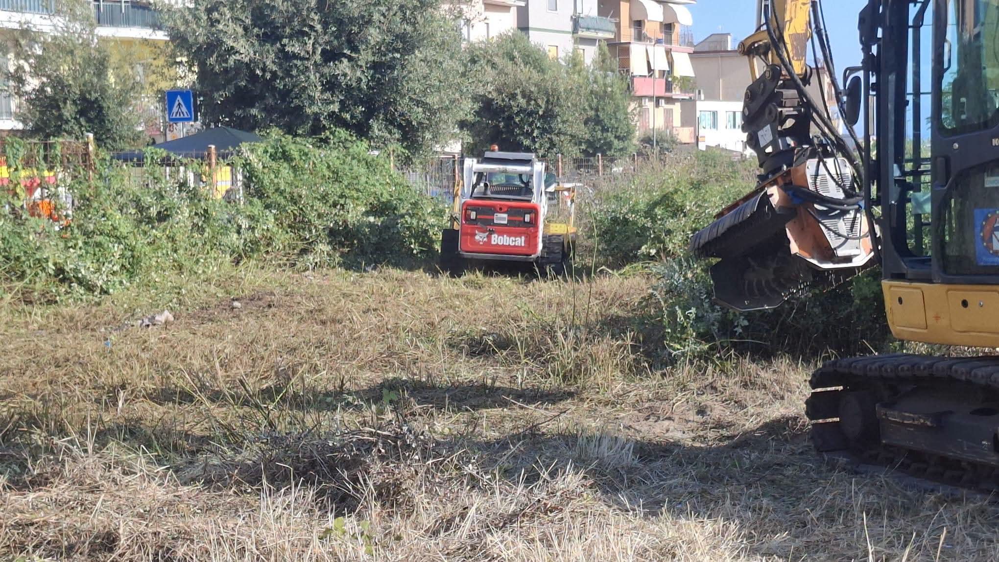 Avviate le operazioni di pulizia dell’Hub di via Artiaco