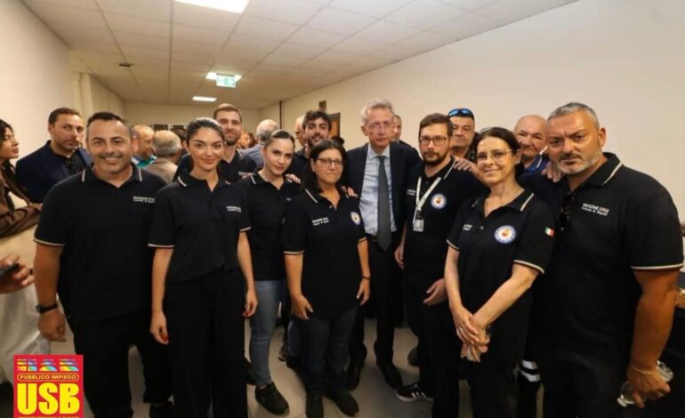 USB PI scrive al Ministro Musumeci: senza personale stabile non c’è una Protezione Civile all’altezza dell’emergenza