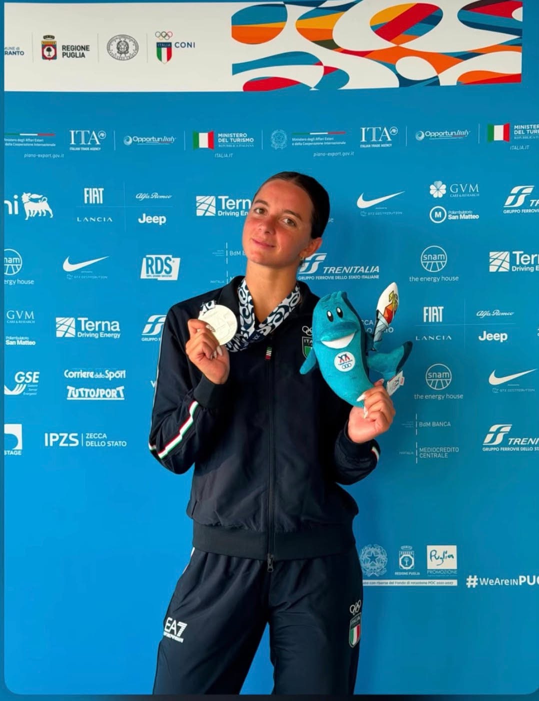 Viola Scotto di Carlo d’Argento ai Giochi del Mediterraneo: sprint da applausi nei 50 Farfalla