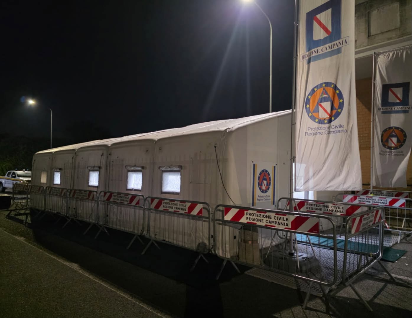 La Protezione Civile attiva raccolta generi di prima necessità, attive due autobotti a Pozzuoli