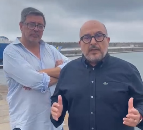Sangiuliano torna a Pozzuoli «Vicino alla popolazione. Fico deve attivare lo stato di emergenza»