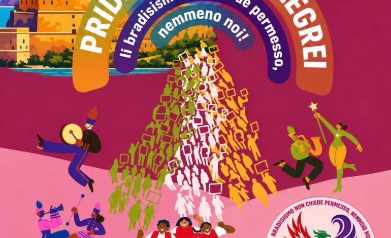 Da Bacoli parte il primo Pride dei Campi Flegrei
