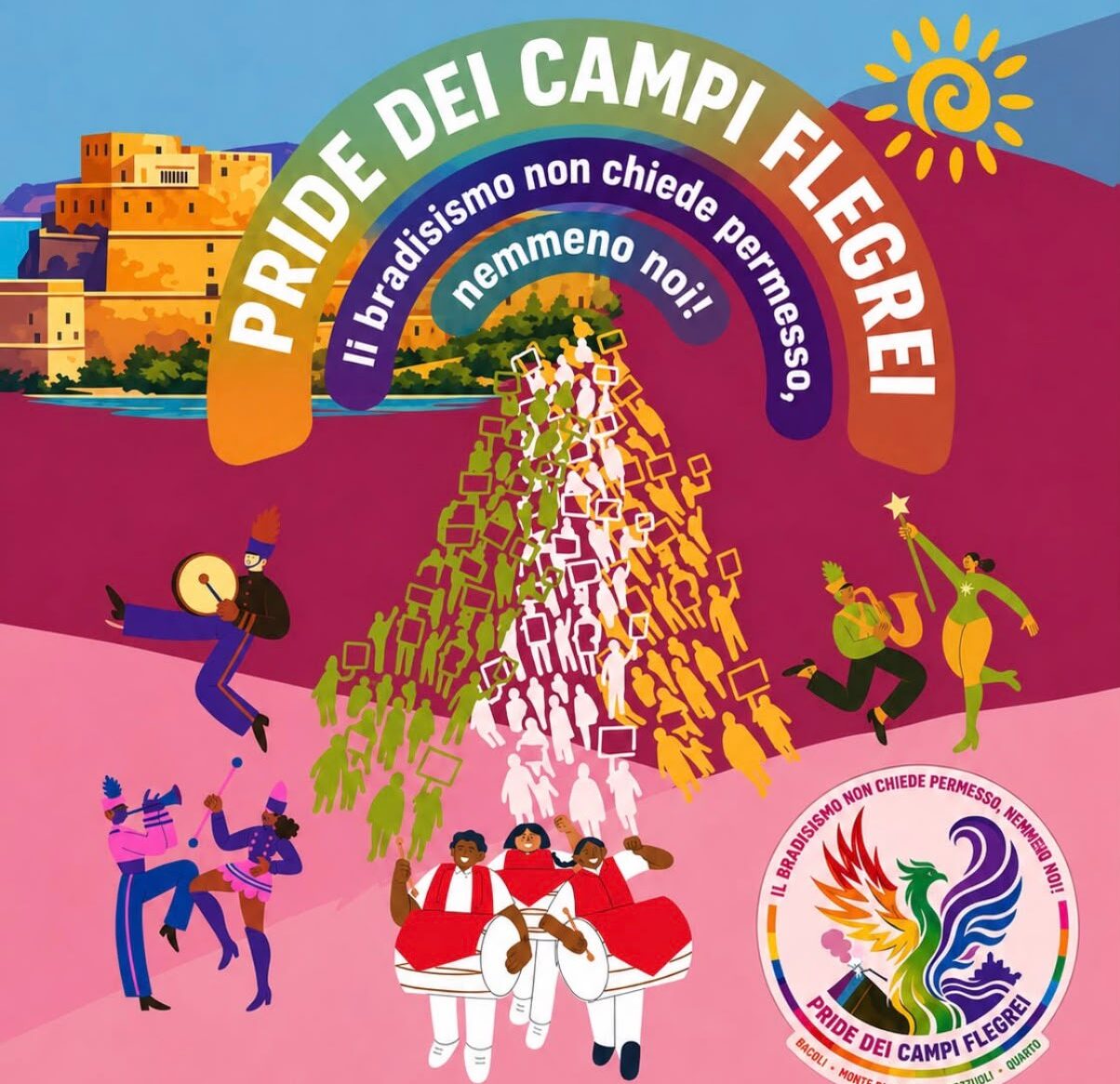 Da Bacoli parte il primo Pride dei Campi Flegrei