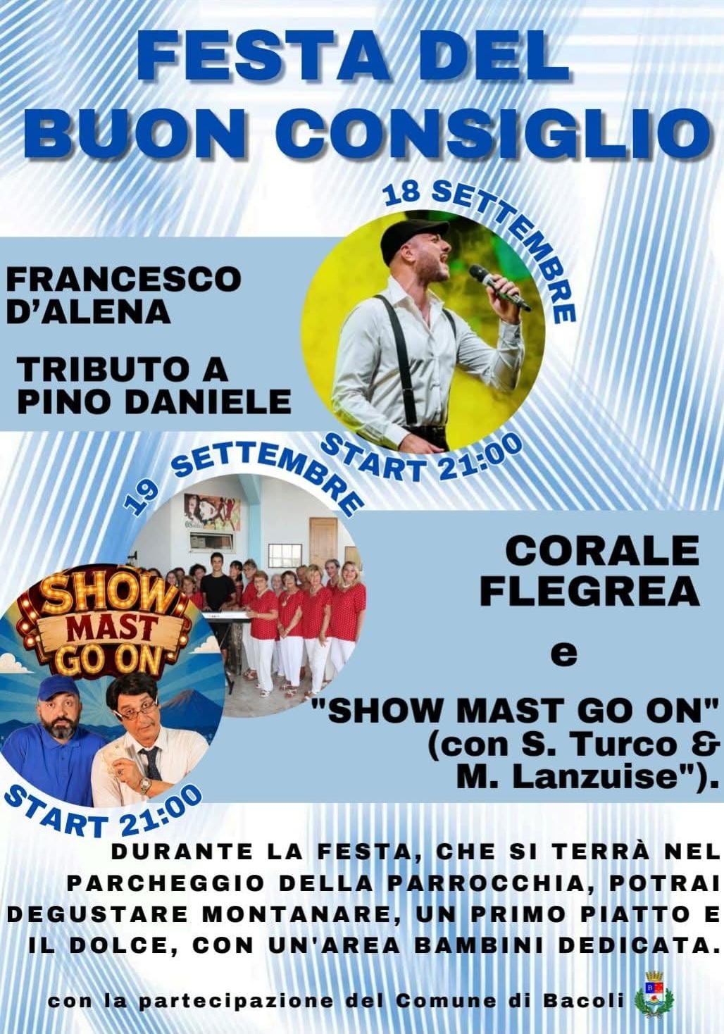 Cappella in festa per la Madonna del Buon Consiglio: due giorni di spettacoli e stand
