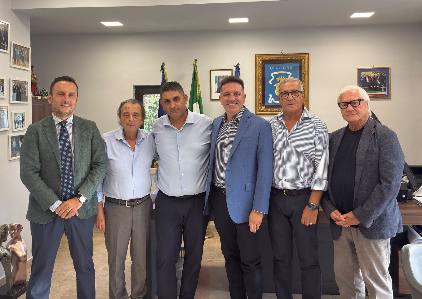 POZZUOLI/ Prima sedotto e poi abbandonato, Festa fa dietrofront e torna da Manzoni