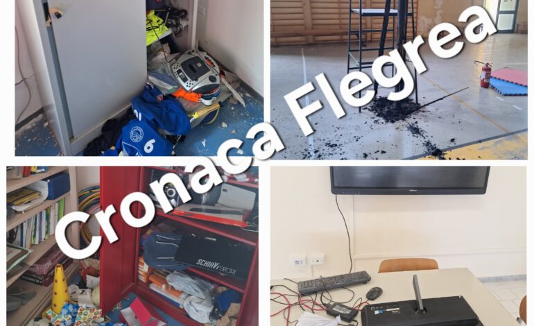 Occupazione choc a Pozzuoli: saccheggiato il liceo “Virgilio”, rubati 30 computer – LE FOTO