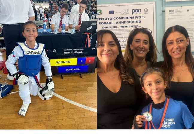 POZZUOLI/ La Rodari di Monterusciello festeggia la baby campionessa Rosa Emily Mangiapia