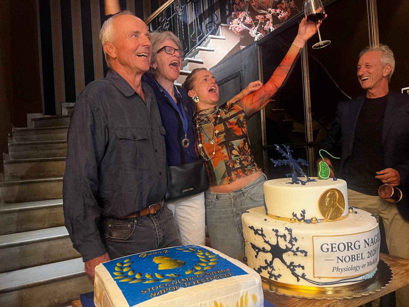 Il Nobel per la Medicina 2026 Georg Nagel sceglie Bacoli per festeggiare il premio – LE FOTO
