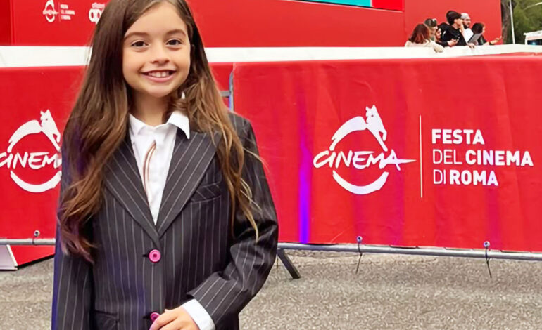 Da Pozzuoli al Festival del Cinema di Roma: il sogno da attrice della piccola Anna Chiara Fattore