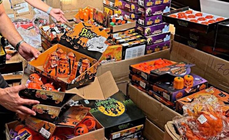 Halloween, sequestrati anche nell’area flegrea articoli non sicuri